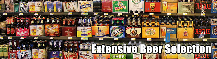Extensive Beer Selection