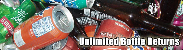 Unlimited Bottle Returns